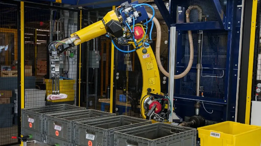 Amazon Testing Robotic Arm that Identifies Individual Products | Vision ...
