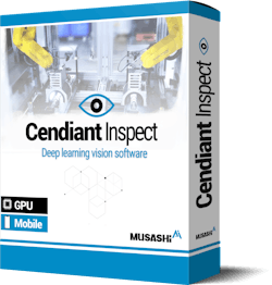 Figure 6: In addition to detection and classification of visual defects, Cendiant Inspect can be deployed for gauging, process completeness and assembly verification checks. (Photo courtesy of Musashi AI.) Figure 6: In addition to detection and classification of visual defects, Cendiant Inspect can be deployed for gauging, process completeness and assembly verification checks. (Photo courtesy of Musashi AI.)