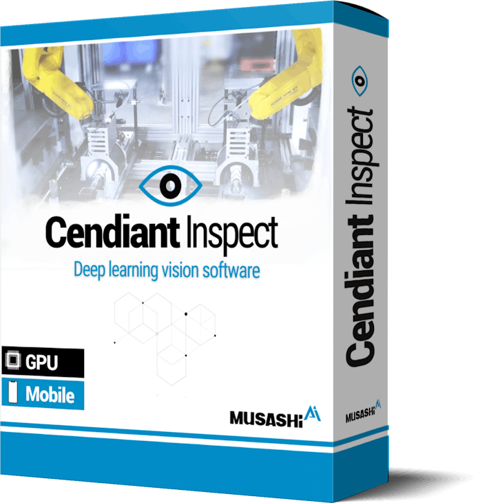 Figure 6: In addition to detection and classification of visual defects, Cendiant Inspect can be deployed for gauging, process completeness and assembly verification checks. (Photo courtesy of Musashi AI.)