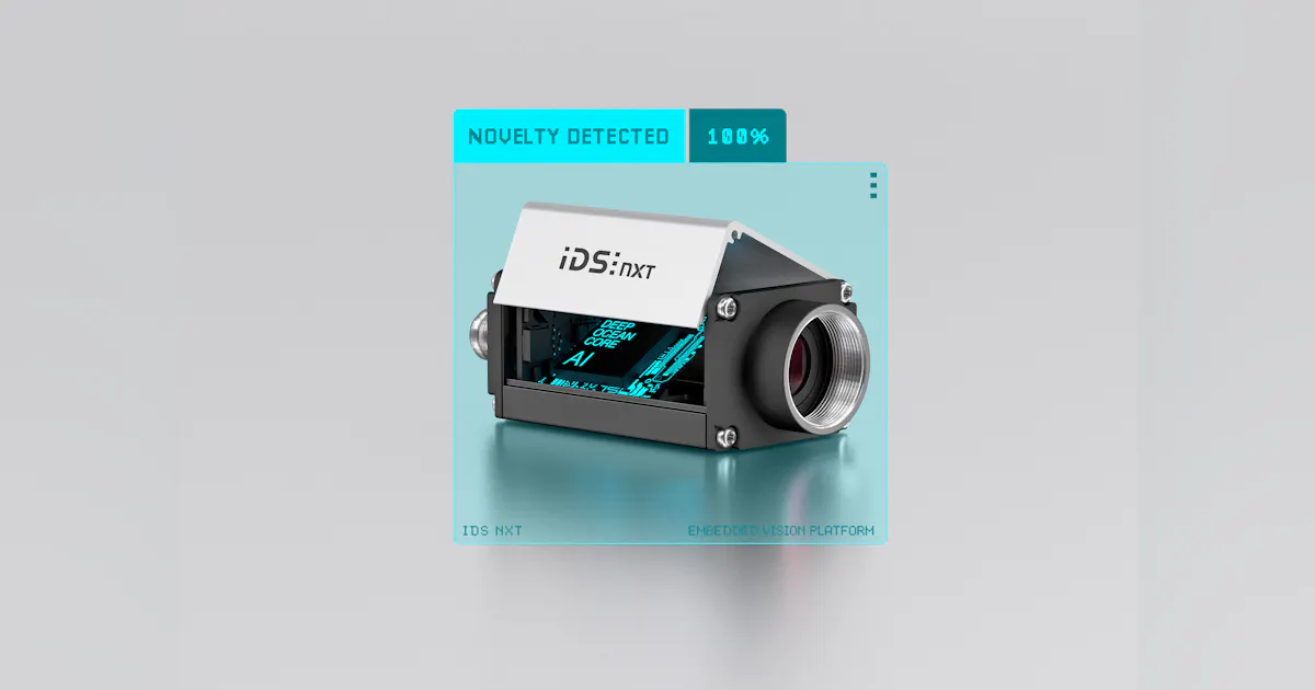 Ids Camera Test Update for the AI system IDS NXT: cameras can now also detect anomalies ...