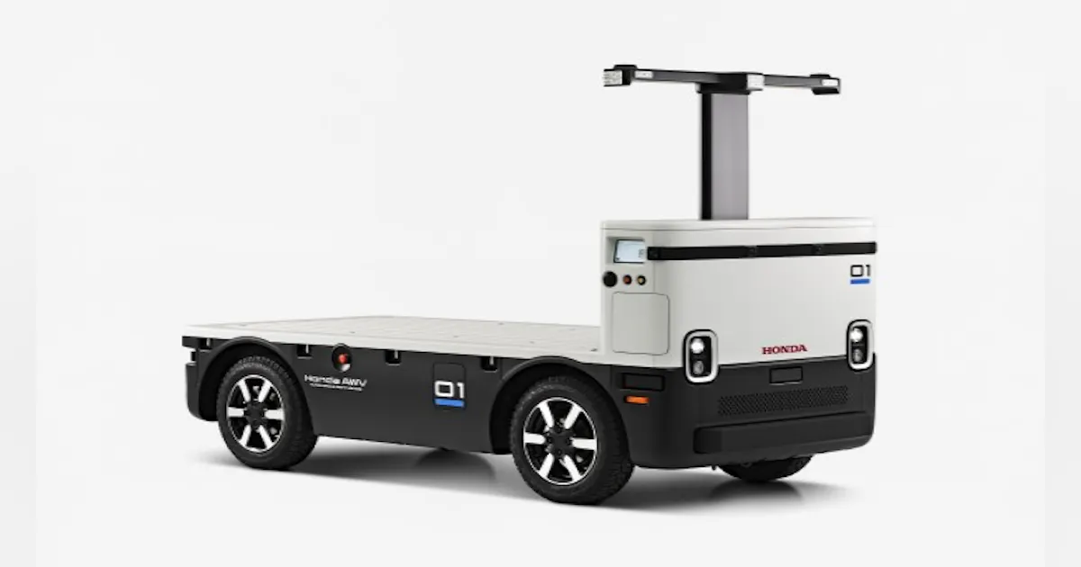 Honda Releases Prototype Autonomous Work Vehicle | Vision Systems Design