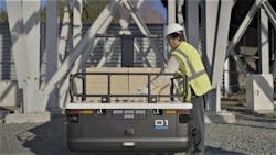 The autonomous off-road vehicle could be used in construction or other industries such as transportation, agriculture and mining. The autonomous off-road vehicle could be used in construction or other industries such as transportation, agriculture and mining.