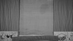 Camera view of the Bayeux Tapestry. Camera view of the Bayeux Tapestry.