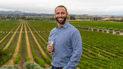 Figure 1: Brad Kurtz, vineyard director at Gloria Ferrer Caves & Vineyards, says crop estimation is 'the biggest data collection effort for vineyards.' Figure 1: Brad Kurtz, vineyard director at Gloria Ferrer Caves & Vineyards, says crop estimation is 'the biggest data collection effort for vineyards.'