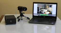 NorPix’s high-speed mobile recording solution can be used with GigE, Camera Link, CoaXPress and fiber interfaces to record 1920 x 1080 images as fast as 1000 fps directly to the system’s solid-state drive for periods of up to 30 mins. NorPix’s high-speed mobile recording solution can be used with GigE, Camera Link, CoaXPress and fiber interfaces to record 1920 x 1080 images as fast as 1000 fps directly to the system’s solid-state drive for periods of up to 30 mins.