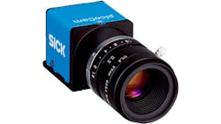 Figure 1: The machine vision inspection solution at Nestlé included the picoCam2 camera from SICK and deep learning neural networks developed with SICK's dStudio. Figure 1: The machine vision inspection solution at Nestlé included the picoCam2 camera from SICK and deep learning neural networks developed with SICK's dStudio.