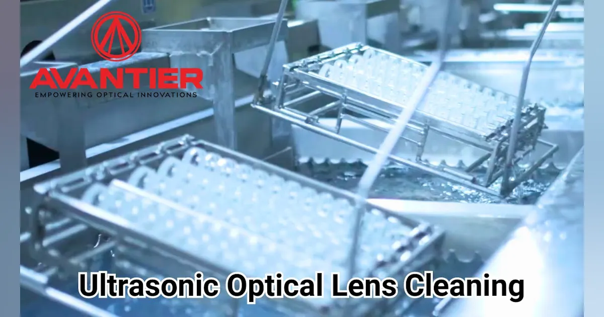 Computer Vision Cleaning Ultrasonic Optical Lens Cleaning | Vision Systems Design