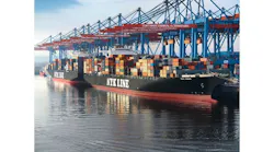 Using drones and high resolution cameras, HHLA Sky has developed a system to inspect the gantry cranes that unload cargo containers from ships at the Port of Hamburg, Germany.