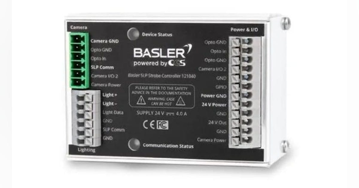 Basler Announces New Light Controller | Vision Systems Design