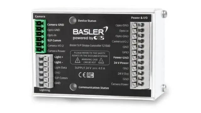 Sensor Basler Label Basler Announces New Light Controller | Vision Systems Design