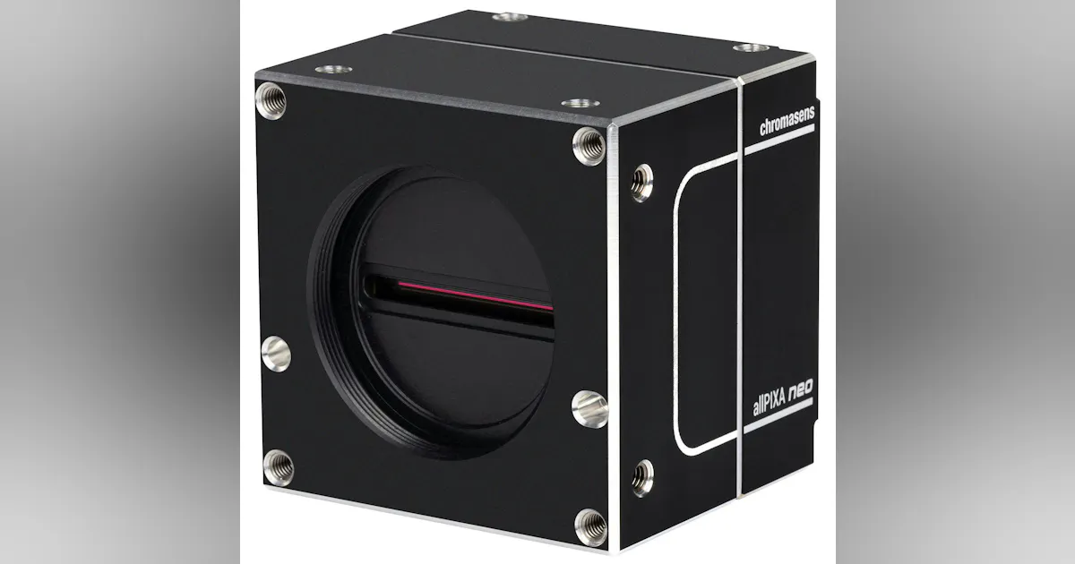 Chromasens Launches Two New Industrial Line Scan Cameras | Vision ...
