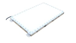 Figure 5: The EFFI-BL-IP69K from EFFILUX is a backlight designed for agri-food environments and is resistant to washing chemicals. Figure 5: The EFFI-BL-IP69K from EFFILUX is a backlight designed for agri-food environments and is resistant to washing chemicals.