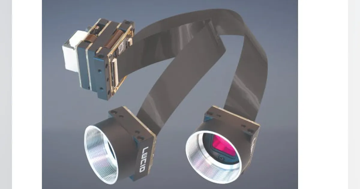 Machine Vision Camera Lucid LUCID Vision Labs Launches New Dual Headed GigE Camera | Vision Systems ...