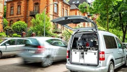 Figure 2: VITRONIC's machine vision solutions include technology to help restrict vehicle access to certain zones in an urban area. Figure 2: VITRONIC's machine vision solutions include technology to help restrict vehicle access to certain zones in an urban area.