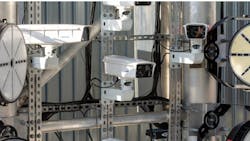 Figure 1: To spot defects on moving trains, Norfolk Southern Railway is building train inspection portals on tracks in the United States. Figure 1: To spot defects on moving trains, Norfolk Southern Railway is building train inspection portals on tracks in the United States.