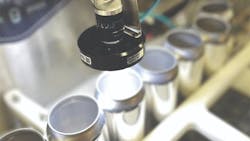 Figure 1: Automated inspection of cans. Figure 1: Automated inspection of cans.