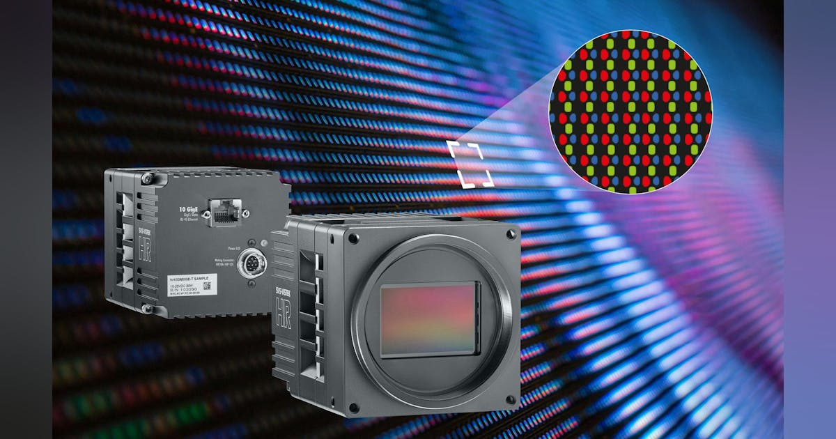 High-Resolution camera with active cooling for reproducible image ...