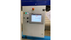 Figure 3: The system has a control cabinet in which a computer and analysis software is installed. An operator can see the results of scans on the screen. Figure 3: The system has a control cabinet in which a computer and analysis software is installed. An operator can see the results of scans on the screen.