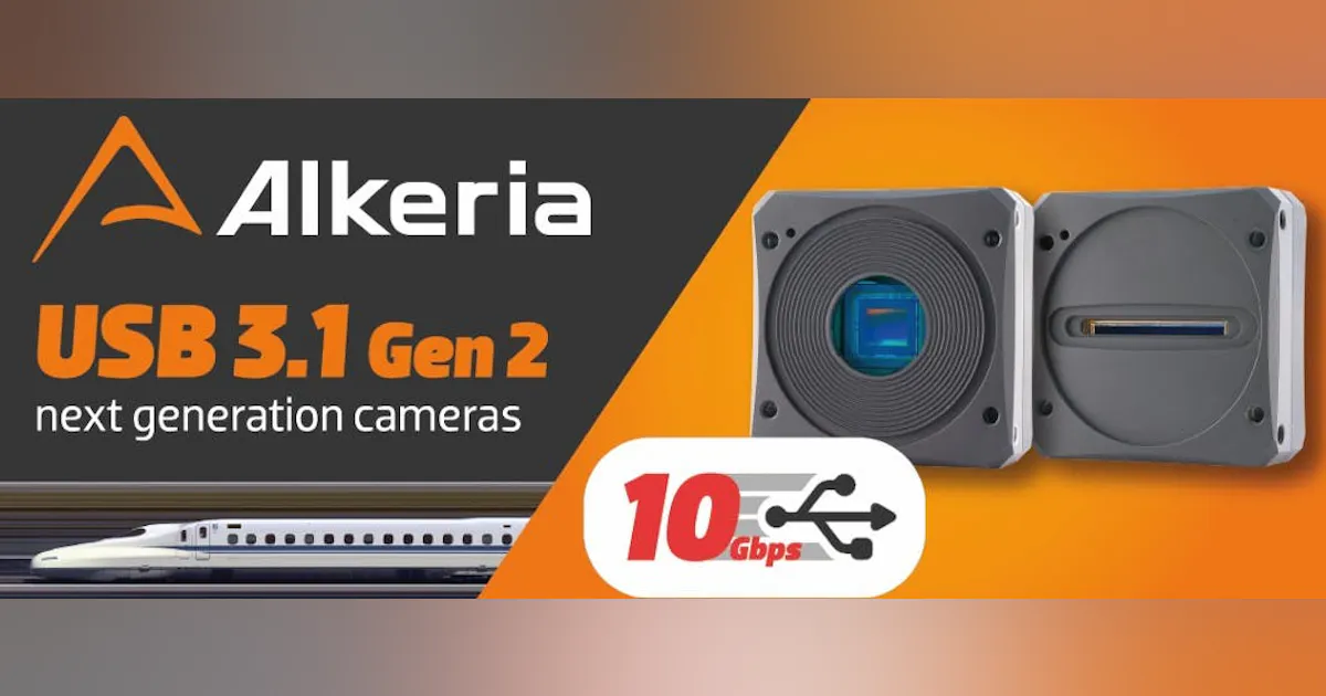 Next Camera Usb USB 3.1 Gen 2 10Gbps Alkeria’s high-speed next generation cameras ...