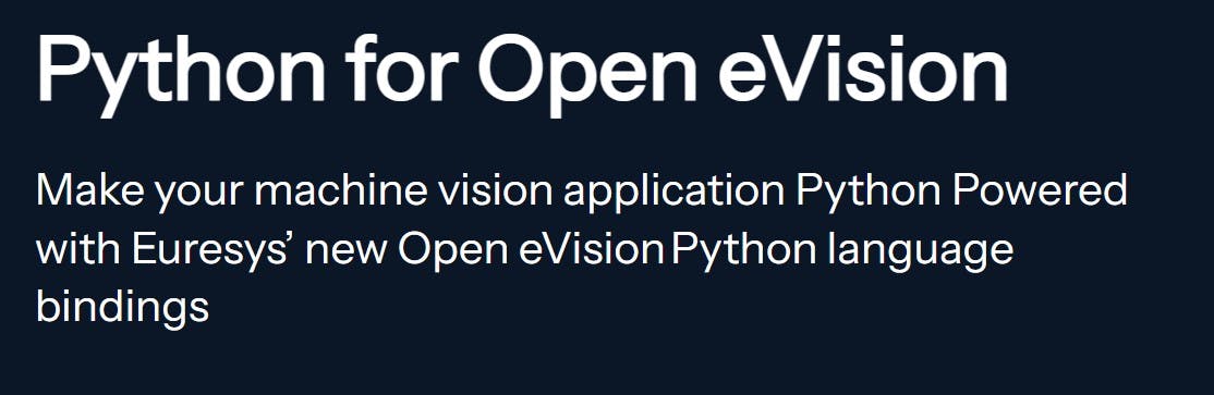 Open eVision Euresys