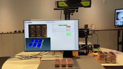 Figure 1: Zebra Technologies demonstrates an application to determine if the correct number of cookies are in the container. Figure 1: Zebra Technologies demonstrates an application to determine if the correct number of cookies are in the container.