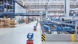 Figure 1: SICK's acquisition of Accerion expands the company's solution set for autonomous mobile robots. Figure 1: SICK's acquisition of Accerion expands the company's solution set for autonomous mobile robots.