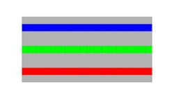 Figure 6: A tri-linear color sensor Figure 6: A tri-linear color sensor