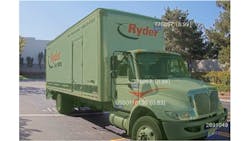 Figure 2: Ryder and Terminal Industries developed a system that uses cameras and AI software to capture data such as identifying numbers on tractor trailers as they enter a distribution yard, allowing them to identify, locate, and build a digital record of every tractor trailer that enters the yard. Figure 2: Ryder and Terminal Industries developed a system that uses cameras and AI software to capture data such as identifying numbers on tractor trailers as they enter a distribution yard, allowing them to identify, locate, and build a digital record of every tractor trailer that enters the yard.