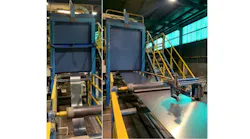 Figure 1: At TI Fluid Systems, steel strips move on a production line at a rate of 95 meters per minute, or 1,580 mm per second.