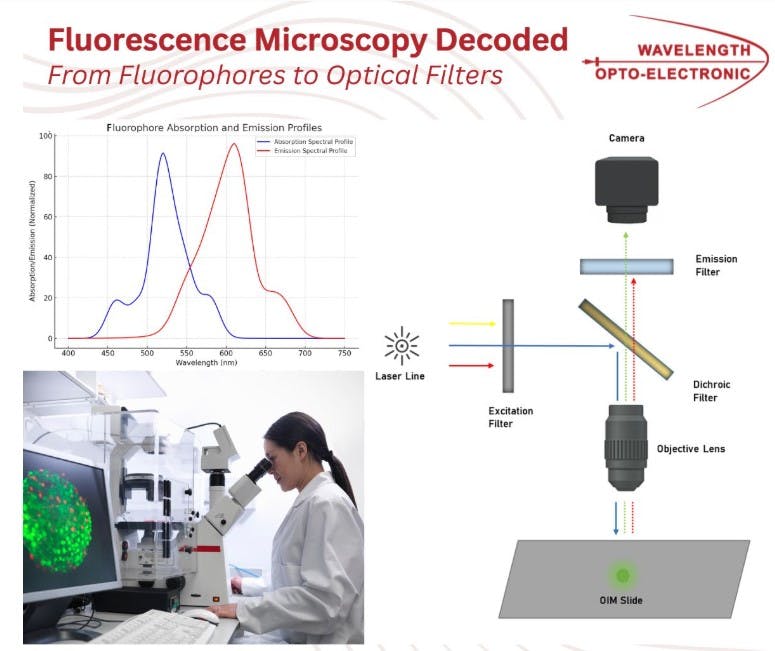Fluorescence Microscopy Decoded: From Fluorophores to Optical Filters