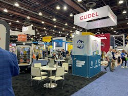 Figure 1: Automate 2025 was held from May 12-15 in Detroit, MI. It featured more than 875 exhibitors, 340,000-plus square feet of exhibit space on two floors, and more than 40,000 registrants. Figure 1: Automate 2025 was held from May 12-15 in Detroit, MI. It featured more than 875 exhibitors, 340,000-plus square feet of exhibit space on two floors, and more than 40,000 registrants.