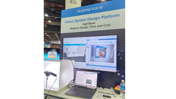 Teledyne FLIR's SightBase vision system design platform allows users to virtually configure and test Teledyne components for various machine vision applications. This allows an application designer to see what component is most appropriate for a given application before making a purchase.