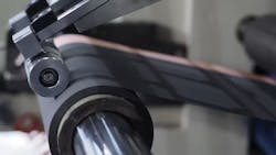 The battery coating process. The battery coating process.