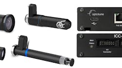 Liquid Lenses are Integrated into Standard, Hole Inspection, Boroscopic, and Telecentric Lenses for Remote Focus Control, With Multiple Control Interfaces Available. Liquid Lenses are Integrated into Standard, Hole Inspection, Boroscopic, and Telecentric Lenses for Remote Focus Control, With Multiple Control Interfaces Available.