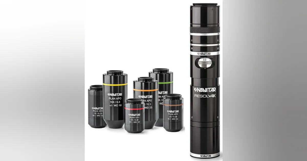 Navitar’s Resolv4K Modular Lens System Provides Sharp High ...