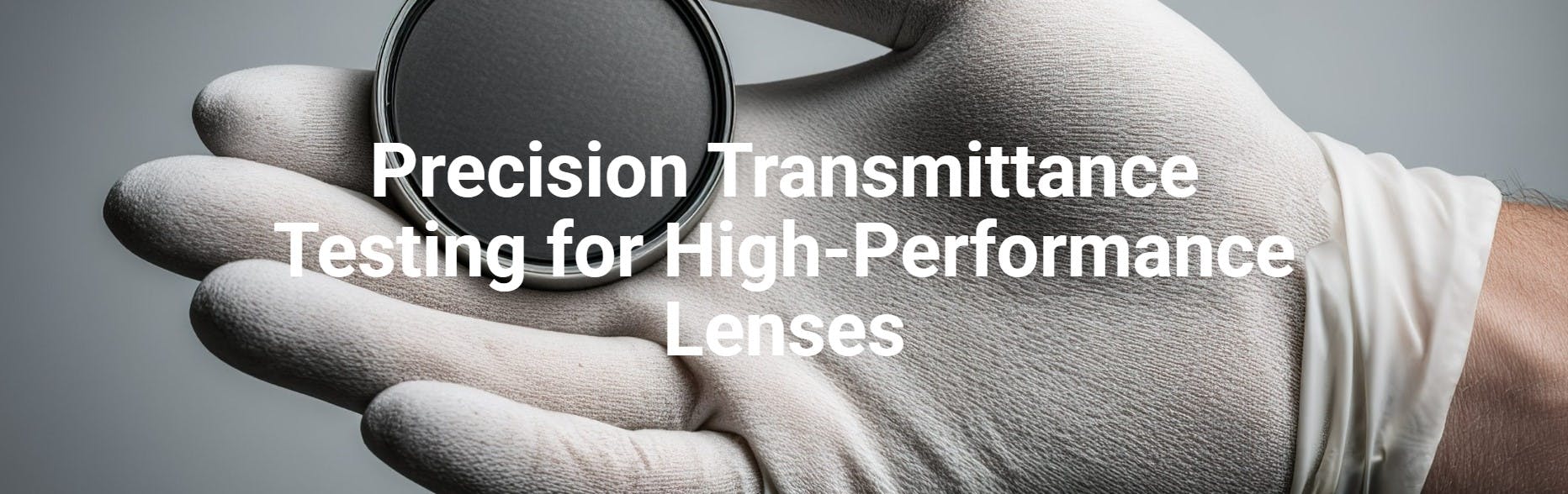 Precision Transmittance Testing for High-Performance Lenses