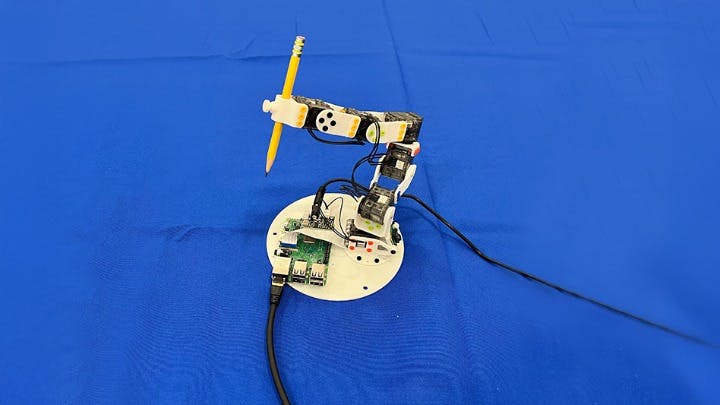 Figure 1: Researchers at MIT developed a robot control system using vision and AI and tested it on numerous robots including the 3D-printed robotic arm pictured here.