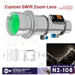 Custom SWIR Zoom Lens Custom SWIR Zoom Lens