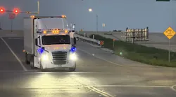 Bot Auto successfully conducted a 40 mile round trip of a driverless truck at Level 4 autonomy. The run was conducted at sunset to allow the truck to perform in daylight and night time conditions.
