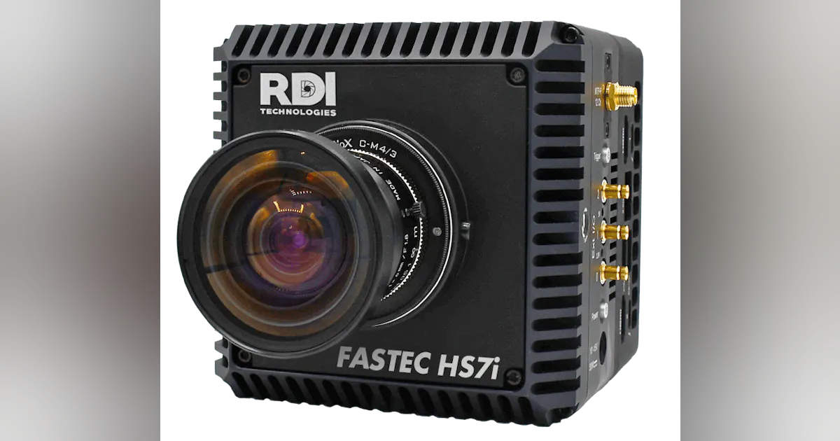 HS7i High-Speed Camera | Vision Systems Design