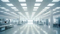 Figure 3: Ambient light in a semiconductor factory. Figure 3: Ambient light in a semiconductor factory.