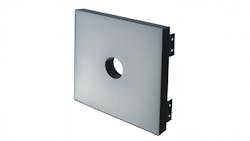 Figure 6: Example of a flat dome light. Figure 6: Example of a flat dome light.