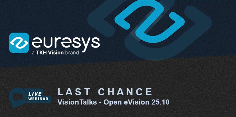 EURESYS Webinar Last Chance to Register