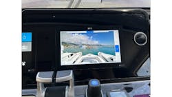 The system can be integrated into existing devices onboard the boat, including tablets, laptops, and onboard multi function displays such as chart plotters. The system can be integrated into existing devices onboard the boat, including tablets, laptops, and onboard multi function displays such as chart plotters.