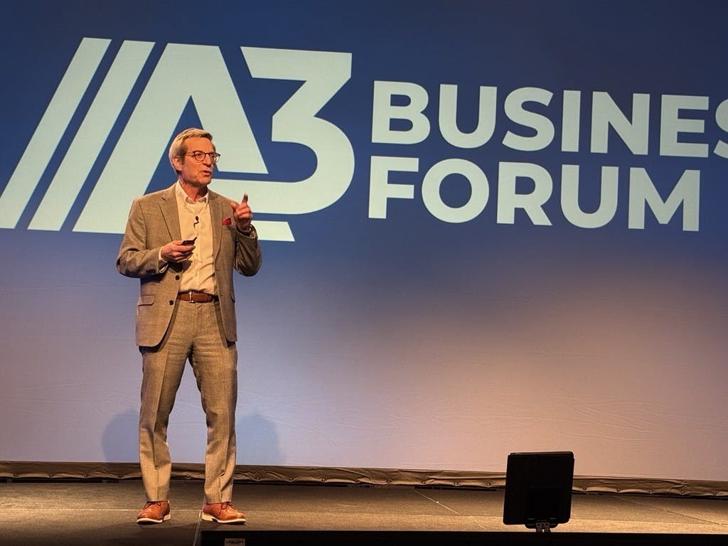 Jeff Burnstein at A3 Business Forum in Orlando 0126