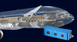An Ensenso 3D camera integrated into an automated process chain ensures accurate detection and alignment of drilling positions in aircraft cabin assembly. An Ensenso 3D camera integrated into an automated process chain ensures accurate detection and alignment of drilling positions in aircraft cabin assembly.