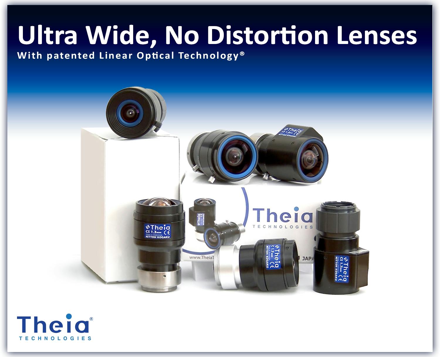 Ultra Wide, No Distortion Lenses