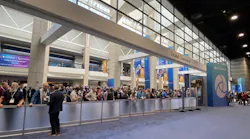 2024 Automate attendees waiting for show to open