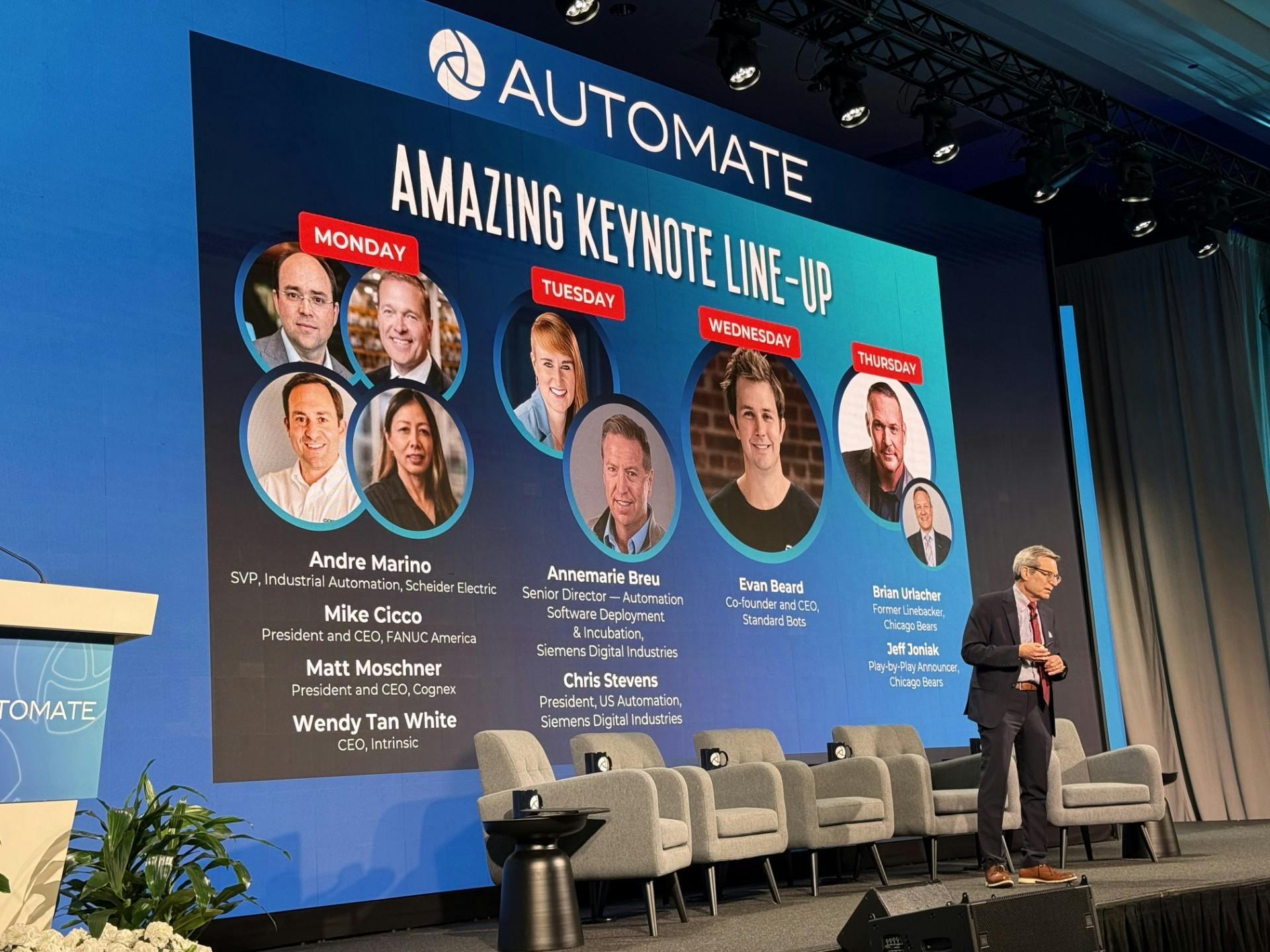 Automate Keynote lineup
