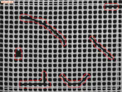 image 2 - SVM classifier is trained on feature vectors